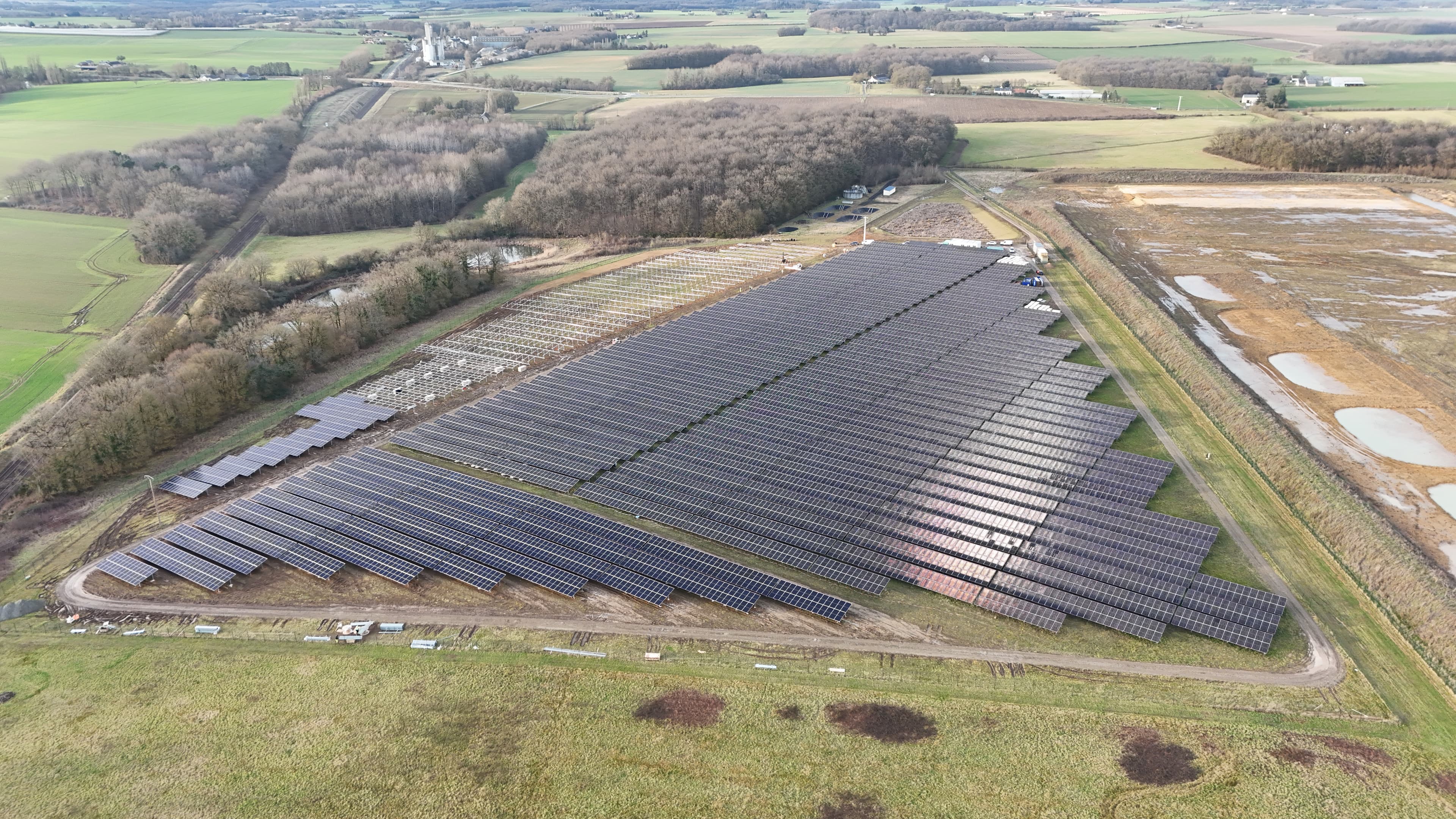 Deux nouvelles centrales solaires au cœur de la Touraine